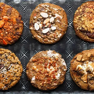 Assortment of Gourmet Cookies from Magnolia Kitchen and Bakery, San Diego. Chef Crafted Cookies available for pick up, delivery and shipping