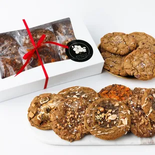Mix and Match Cookie Boxes - pick and choose from all of our flavors and create a perfect mix.  Great gift and ship nationwide Best Cookies