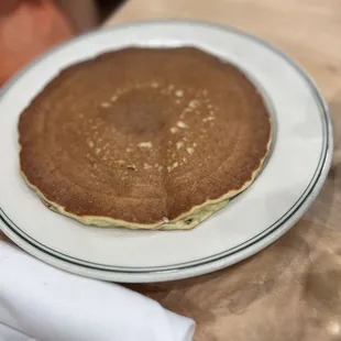 Buttermilk pancakes.