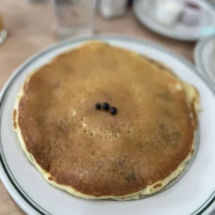 Blueberry pancakes