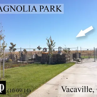 Restrooms - Work in Progress (Vacaville's newest park - May 2014; portions of the park are still under construction)