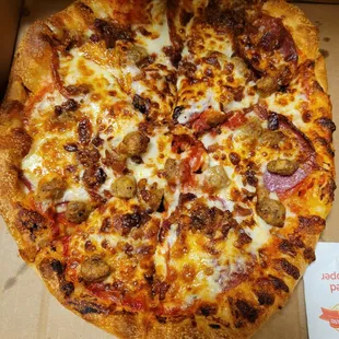 Meatlovers pizza