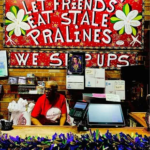 Shipping UPS all over America.