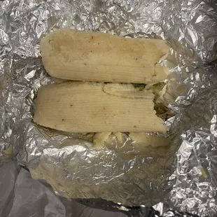 Jalapeño and cheese tamale