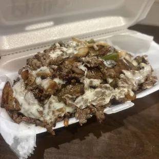 Philly Cheesesteak spud!!!