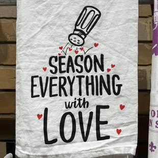 season everything with love