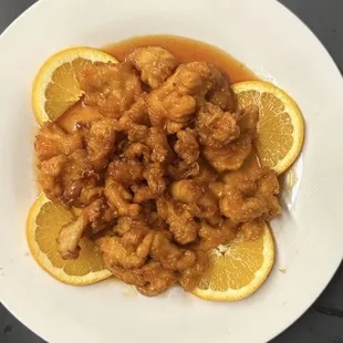 Orange chicken