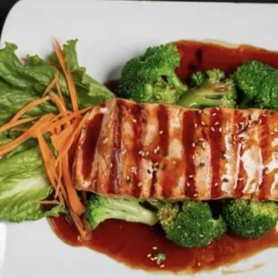 grilled fish, grilled seafood, fish, food, seafood