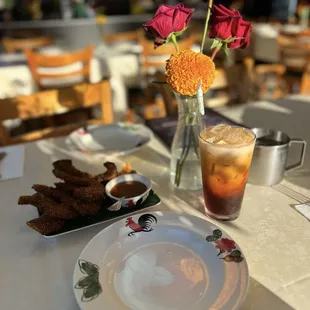 chicken wings and fried chicken, food