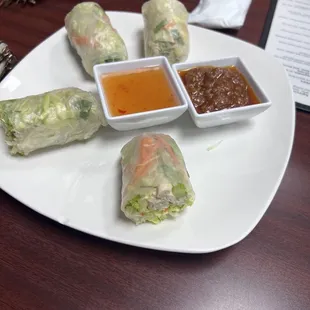 Fresh spring rolls