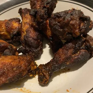 chicken wings on a plate