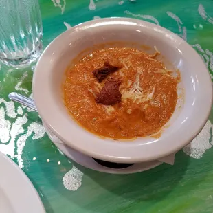 Crawfish bisque, nice!