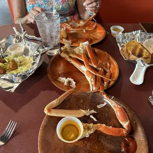 Crab legs were delicious!  Service was excellent!  Jalapeño crab bites were excellent also. Definitely recommend here to get your crab fix!