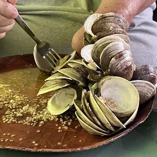 Fresh clams