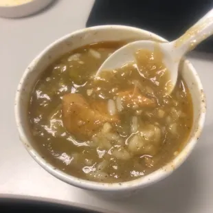 Chicken and andouille sausage gumbo