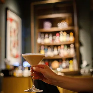 Cocktail inside Magnum Speakeasy