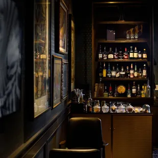 Intimate speakeasy located inside Hotel Vin