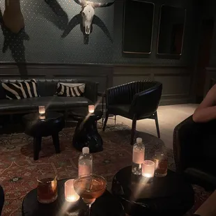 a group of people sitting around a table