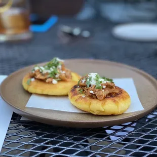 Chicken Arepas