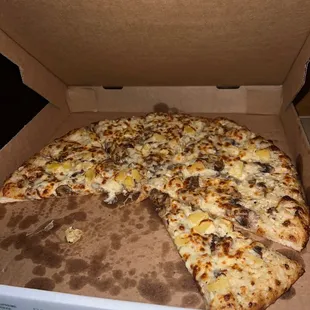 Couldn't even wait to take the picture. Had to dig in!