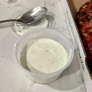 Homemade ranch dressing (so good you can eat it with a spoon!)