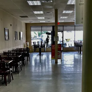 Inside of store
