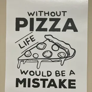 Great sign decor!