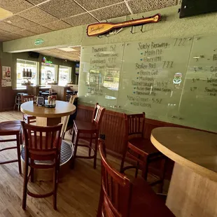 interior, sushi and sashimi