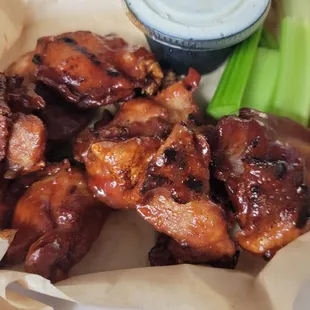 Bourbon BBQ Chicken Thighs