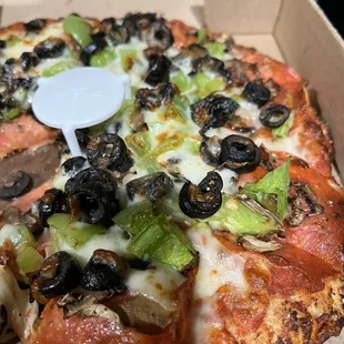a pizza in a box