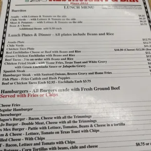 The entire town eats here regularly
