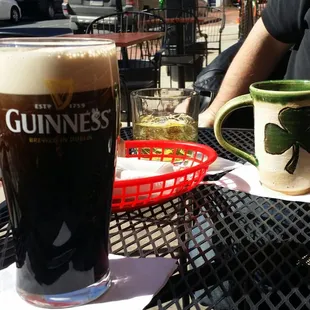Guinness and Jameson