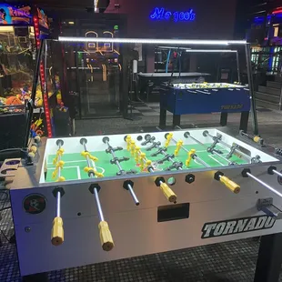 Excellent Tornado foosball tables with LED lights