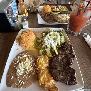 Mexican Chilaquiles Platter for only $15. It's a super large portion. Everything was delicious.