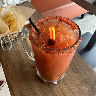 Mexican Michilada with Candy