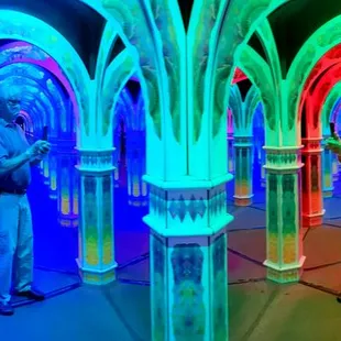 I can see myself, myself, myself, myself...