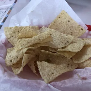 Chips  Nice and crispy