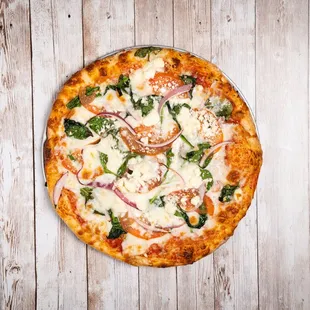 Spinach and Feta Pizza