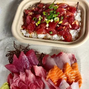 sushi, sushi and sashimi, sashimi, food