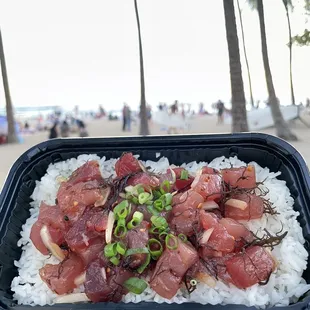 Hawaiian Limu Ahi poke
