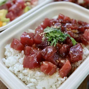 Our favorite! Ume and Shiso Ahi Poke Bowl! Ridiculously fresh!