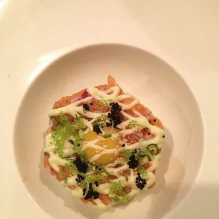 Salmon tartar- soooo gooood!!!!!