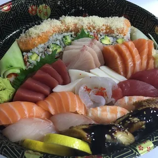 Sushi and Sashimi Platter for 2