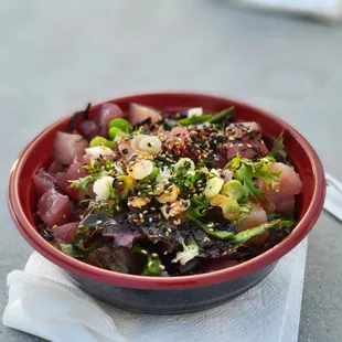 Salmon and Marlin Poke Bowl (Medium)