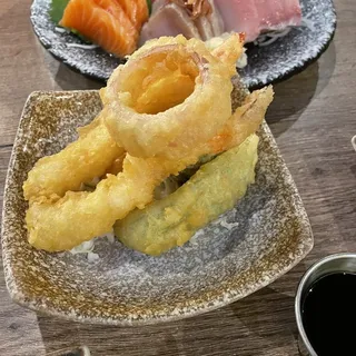 Shrimp and Vegetable Tempura Appetizers