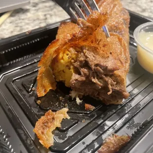 Mini Ropa Viejo Egg Rolls