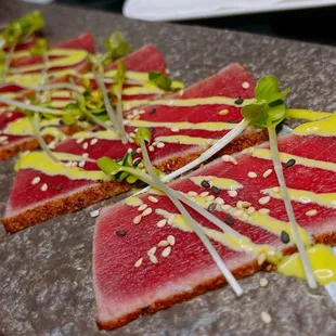 Tuna  carpaccio