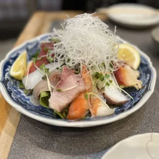 Seafood salad for those cutting carbs
