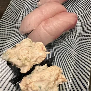Hamachi and crab mayo - YES!!