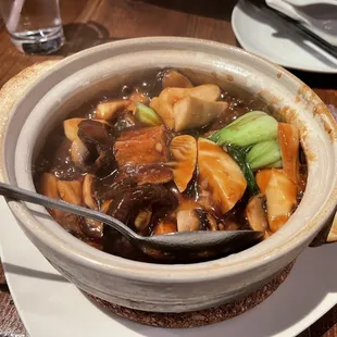 Mushroom Trio Clay Pot